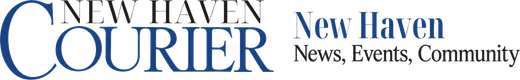 New Haven Courier logo with New Haven News, Events, Community tagline